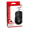 Mysz komputerowa Genius DX-101 przewodowa, czarna, 1200 DPI 31010026401