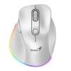 Mysz komputerowa Genius Ergo 9000S Pro bezprzewodowa, biała, 2400 DPI
