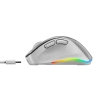 Mysz komputerowa Genius Ergo 9000S Pro bezprzewodowa, srebrna, 2400 DPI