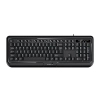 Klawiatura Genius KB-118 II przewodowa (PS/2) CZ/SK, czarna 31310051410