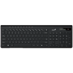 Klawiatura Genius Slimstar 7230 Copilot bezprzewodowa CZ/SK, czarna