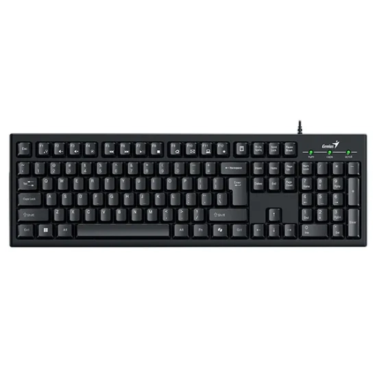 Klawiatura Genius Smart KB-100 COPILOT przewodowa (USB) CZ/SK, czarna