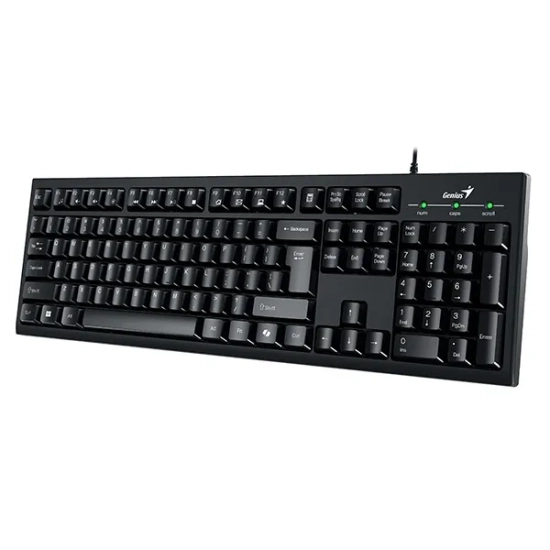 Klawiatura Genius Smart KB-100 COPILOT przewodowa (USB) CZ/SK, czarna