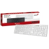 Klawiatura Genius SlimStar 126 COPILOT przewodowa (USB) CZ/SK, biała