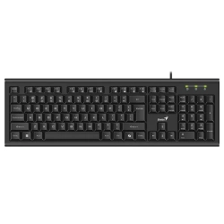 Klawiatura Genius KB-113 COPILOT przewodowa (USB) CZ/SK, czarna 31300018403