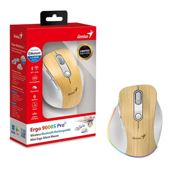 Mysz komputerowa Genius Ergo 9000S Pro bezprzewodowa 31030039407