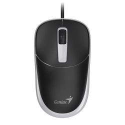 Mysz komputerowa Genius DX-123 przewodowa, czarno-szara, 1200 DPI, USB-C