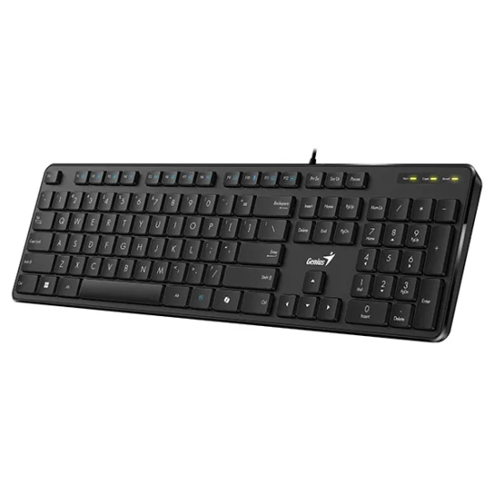 Klawiatura Genius Slimstar M200 Copilot przewodowa (USB) CZ/SK, czarna