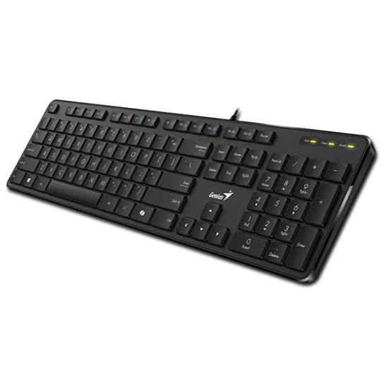 Klawiatura Genius Slimstar M200 Copilot przewodowa (USB) CZ/SK, czarna