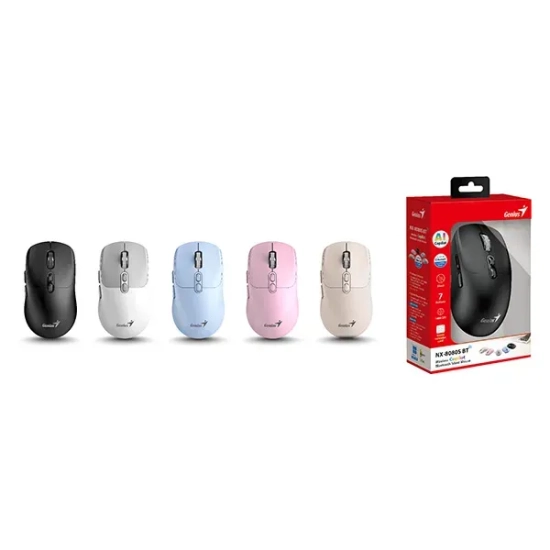 Mysz bezprzewodowa Genius NX-8080S BT czarna 1600 DPI