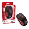 Mysz bezprzewodowa Genius NX-7123 czarno-czerwona 1200 DPI