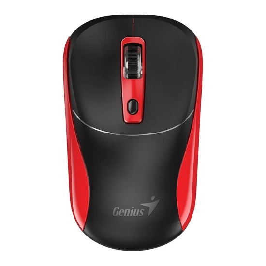 Mysz bezprzewodowa Genius NX-7123 czarno-czerwona 1200 DPI