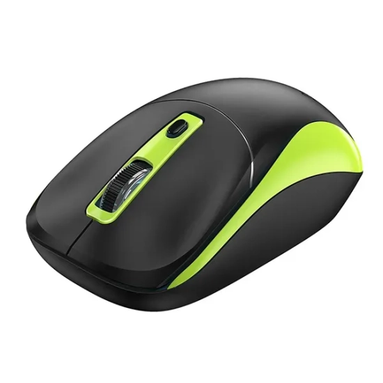 Mysz bezprzewodowa Genius NX-7123 czarno-zielona 1200 DPI