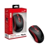 Mysz bezprzewodowa Genius ECO-8150 czarno-czerwona 1200 DPI