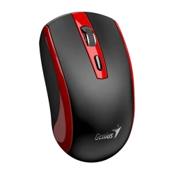 Mysz bezprzewodowa Genius ECO-8150 czarno-czerwona 1200 DPI