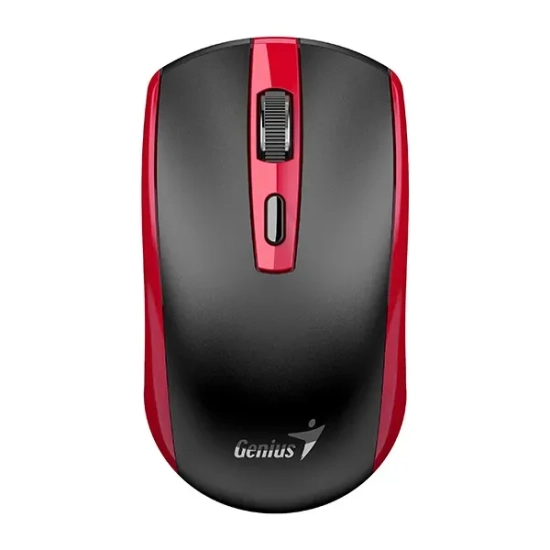 Mysz bezprzewodowa Genius ECO-8150 czarno-czerwona 1200 DPI