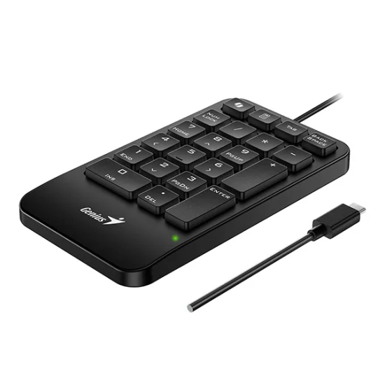 Klawiatura Genius NumPad 125 Copilot numeryczna przewodowa czarna