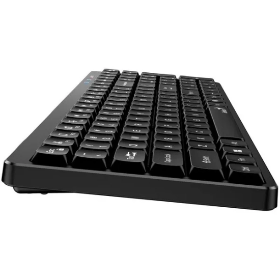 Klawiatura Genius LuxeMate Q8100 zestaw bezprzewodowa CZ/SK, czarna