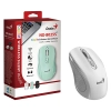 Mysz komputerowa Genius NX-8025S bezprzewodowa, biało-szara, 1200 DPI