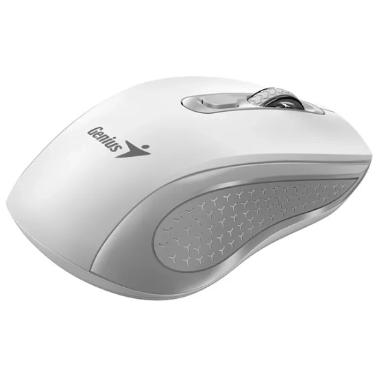 Mysz komputerowa Genius NX-8025S bezprzewodowa, biało-szara, 1200 DPI