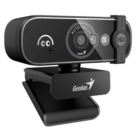 Kamera internetowa Genius FaceCam OPEN, czarna Full HD/Windows Hello