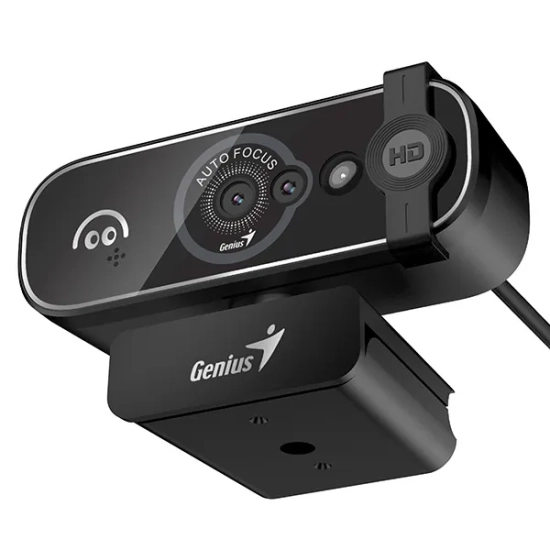 Kamera internetowa Genius FaceCam OPEN, czarna Full HD/Windows Hello