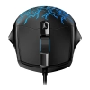 Mysz przewodowa Genius Scorpion M300 Crack czarna 2400 DPI