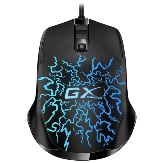 Mysz przewodowa Genius Scorpion M300 Crack czarna 2400 DPI