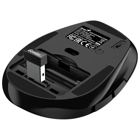 Mysz bezprzewodowa Genius Ergo 8250S BT czarna 1600 DPI
