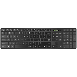 Klawiatura Genius Slimstar 7250BT bezprzewodowa CZ/SK, czarna 31320004409