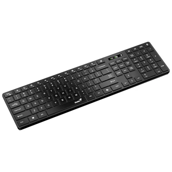 Klawiatura Genius Slimstar 7250BT bezprzewodowa CZ/SK, czarna 31320004409