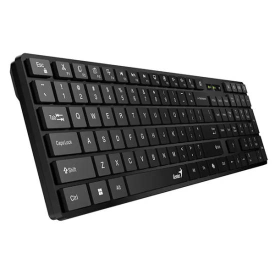 Klawiatura Genius Slimstar 7250BT bezprzewodowa CZ/SK, czarna 31320004409