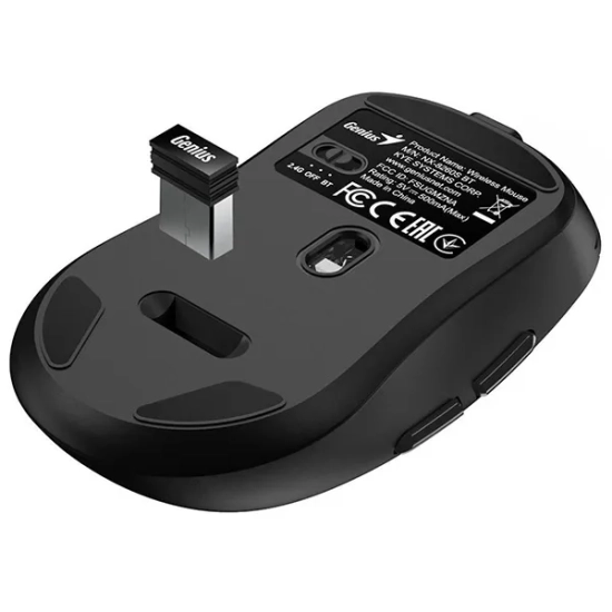 Mysz komputerowa Genius NX-8260S bezprzewodowa, czarna, 2400 DPI