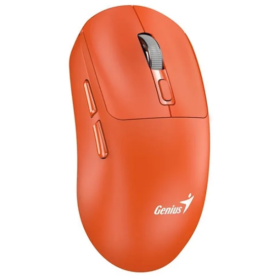 Mysz komputerowa Genius NX-8260S bezprzewodowa, pomarańczowa, 2400 DPI