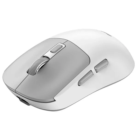 Mysz komputerowa Genius NX-8260S bezprzewodowa, biało-szara, 2400 DPI