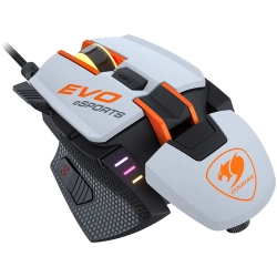 Mysz gamingowa COUGAR 700M EVO eSPORTS 16000 dpi biała; dokładny wariant CGR-WOMW-700M EVO. Mysz gamingowa COUGAR 700M EVO eSPORTS 16000 dpi biała; dokładny wariant CGR-WOMW-700M EVO.