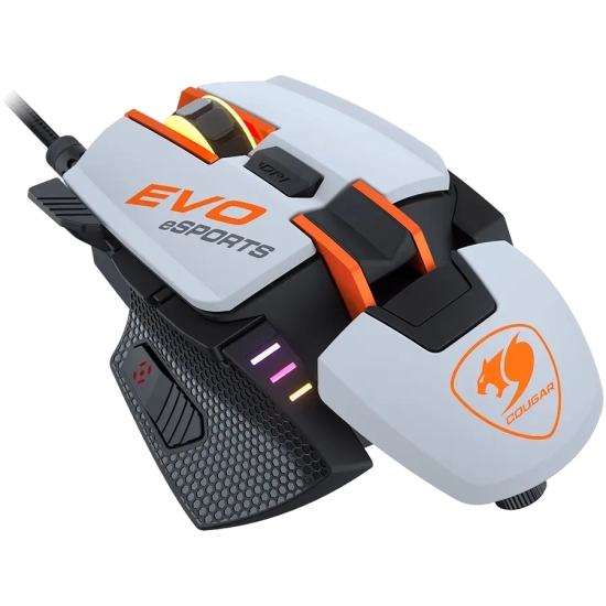 Mysz przewodowa gamingowa COUGAR 700M EVO 16000 DPI 2000 Hz biała