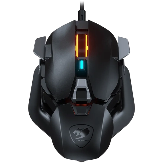 Mysz gamingowa COUGAR DualBlader 16000 dpi czarna; dokładny wariant CGR-800M.