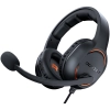 Pomarańczowo-czarne słuchawki gamingowe COUGAR HX330 Orange CGR-P50O-250 z mikrofonem.