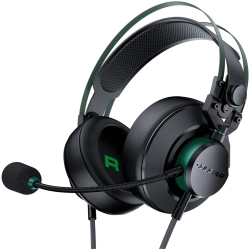 Słuchawki gamingowe COUGAR VM410 XB CGR-P53X-550 z dużymi nausznikami i mikrofonem.