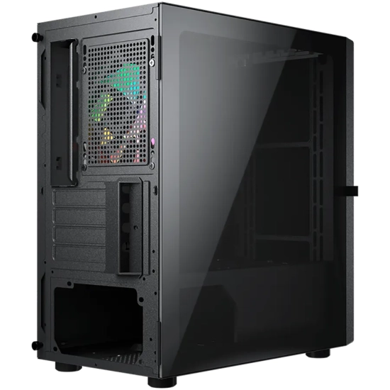 COUGAR GAMING COUGAR Obudowa Purity RGB, Mini Tower, 1x ARGB, Czarna