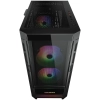 COUGAR GAMING COUGAR Obudowa Duoface RGB, Midi Tower, Czarna