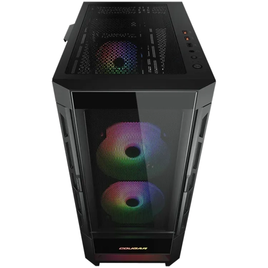 Obudowa COUGAR Duoface RGB CGR-5ZD1B-RGB czarna
