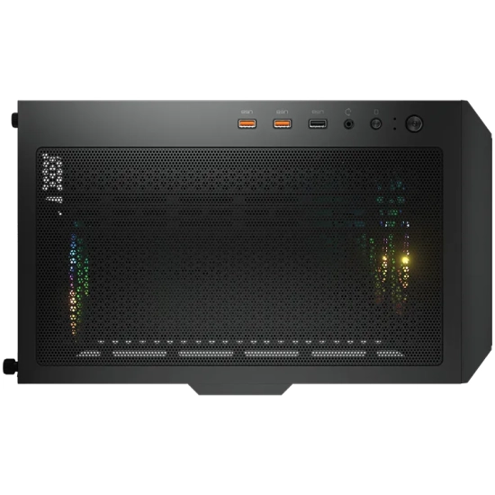 COUGAR GAMING COUGAR Obudowa Duoface RGB, Midi Tower, Czarna