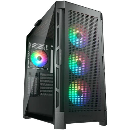 Obudowa COUGAR Duoface Pro RGB Midi Tower czarna