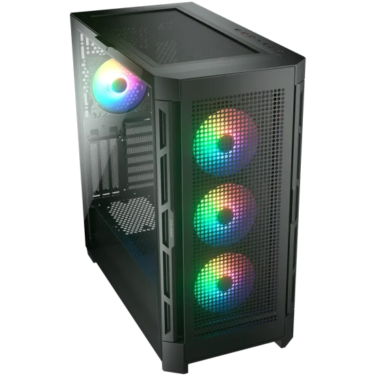 Obudowa COUGAR Duoface Pro RGB Midi Tower czarna