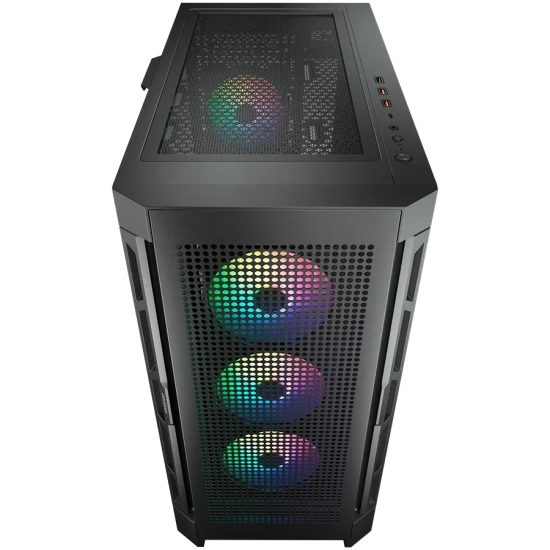 Obudowa COUGAR Duoface Pro RGB Midi Tower czarna