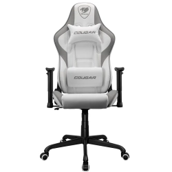 COUGAR Fotel gamingowy Armor Elite, biało-szary. Zdjęcie przedstawia dokładny wariant produktu oznaczony kodem producent