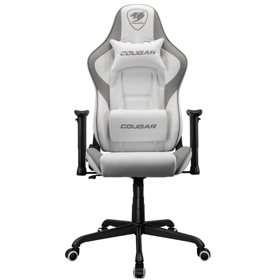 COUGAR Fotel gamingowy Armor Elite, biało-szary. Zdjęcie przedstawia dokładny wariant produktu oznaczony kodem producent
