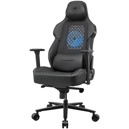 Cougar Gaming COUGAR Fotel gamingowy NxSys Aero, Czarny